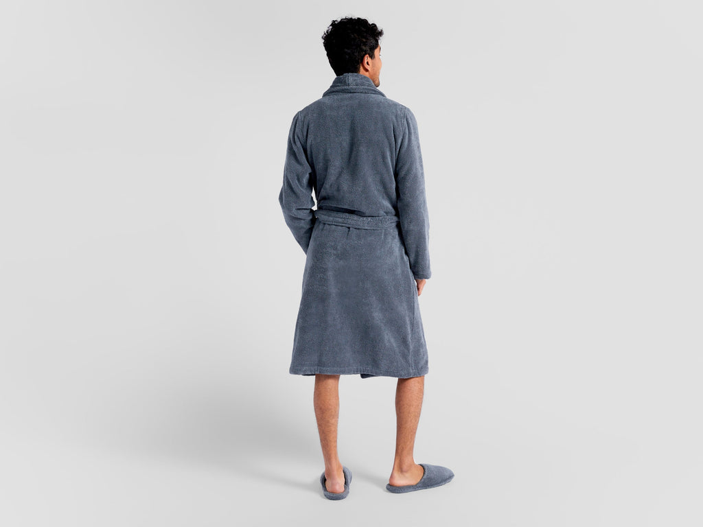 Classic Turkish Cotton Robe Dusk