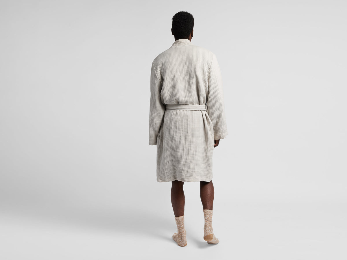 Cloud Cotton Robe Bone