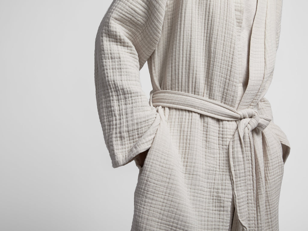 Cloud Cotton Robe Bone