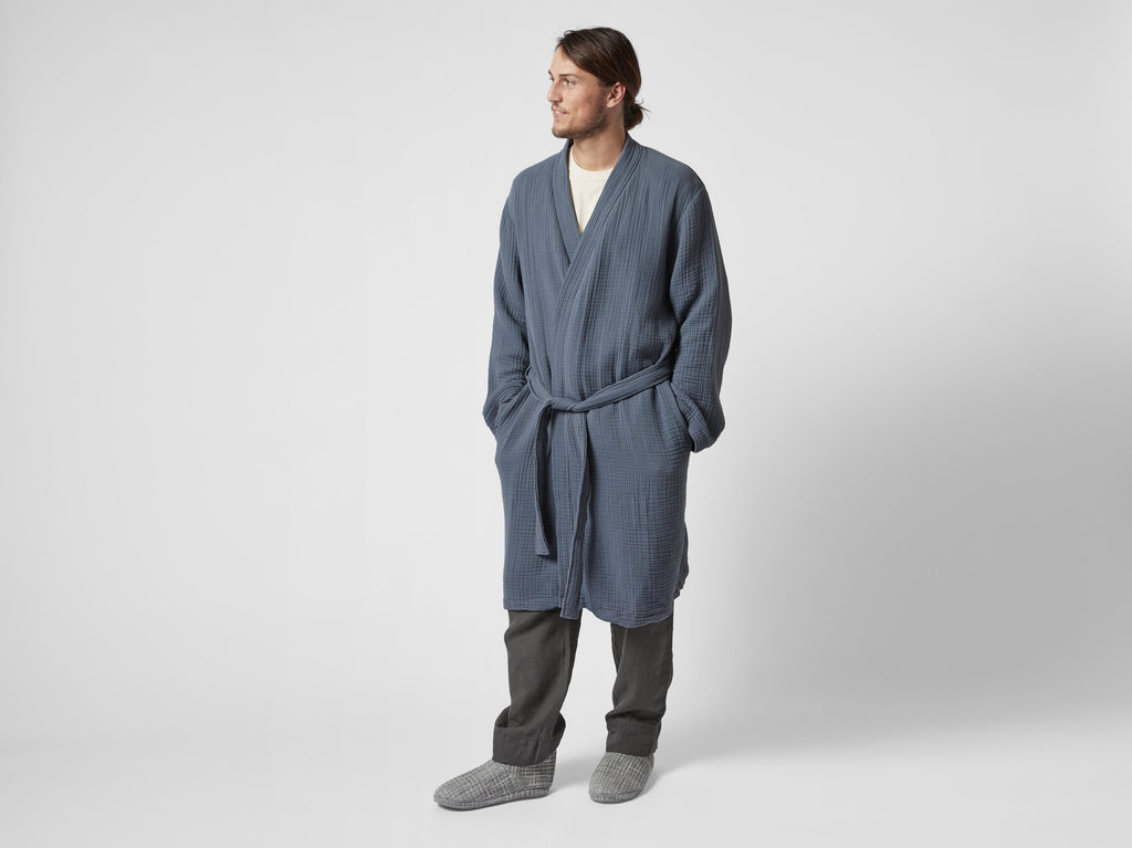 Cloud Cotton Robe Dusk