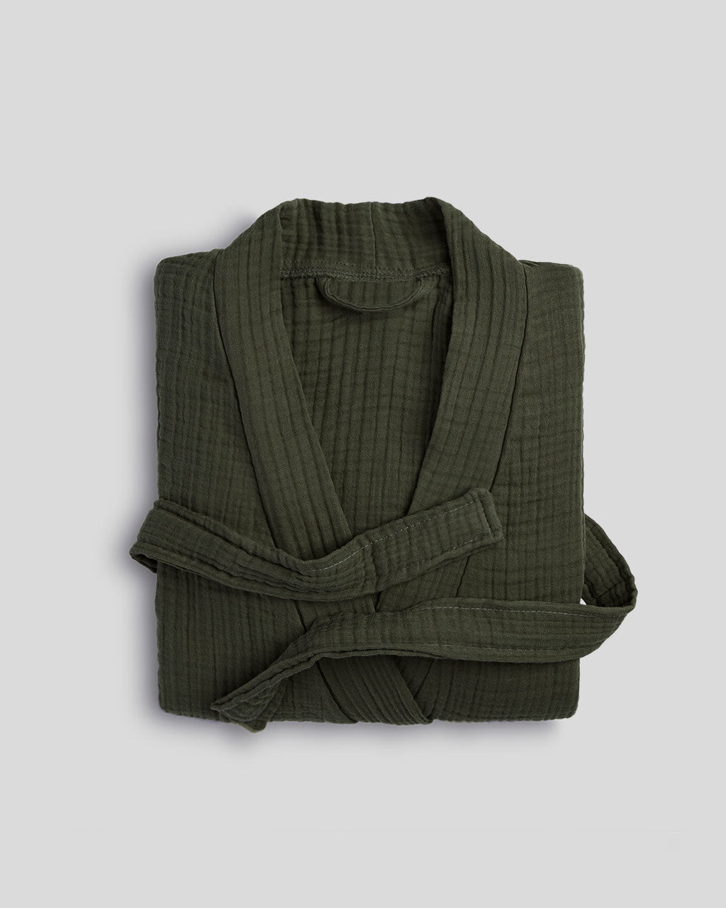 Cloud Cotton Robe Evergreen