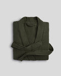 Cloud Cotton Robe Evergreen
