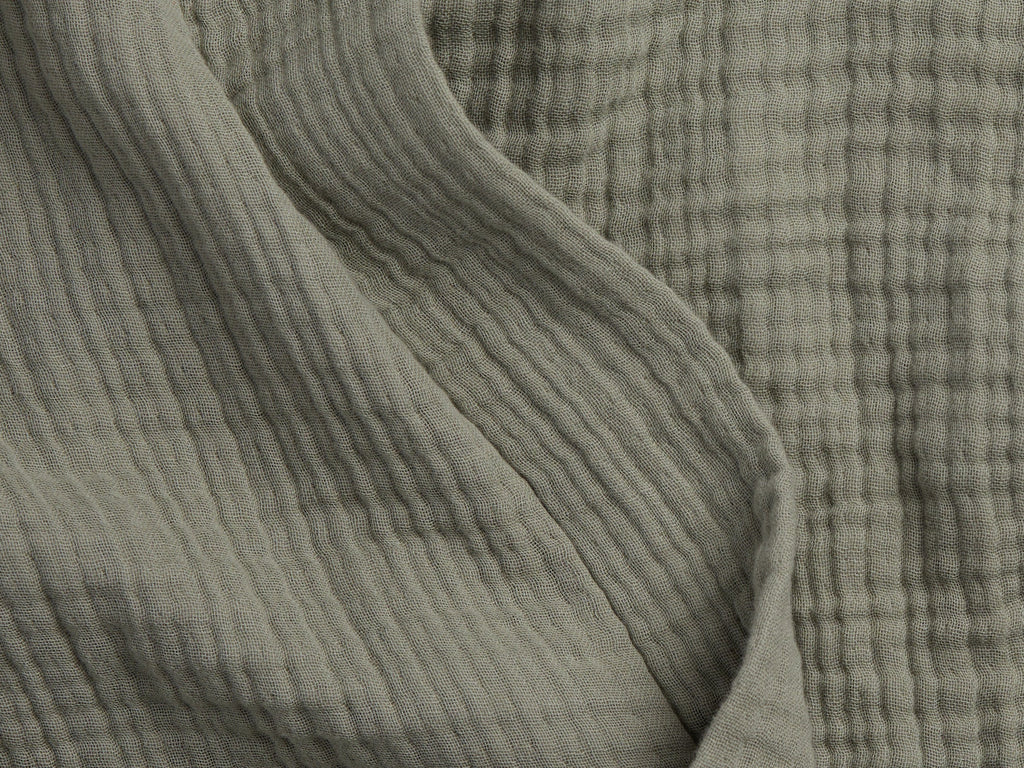 Cloud Cotton Robe Moss