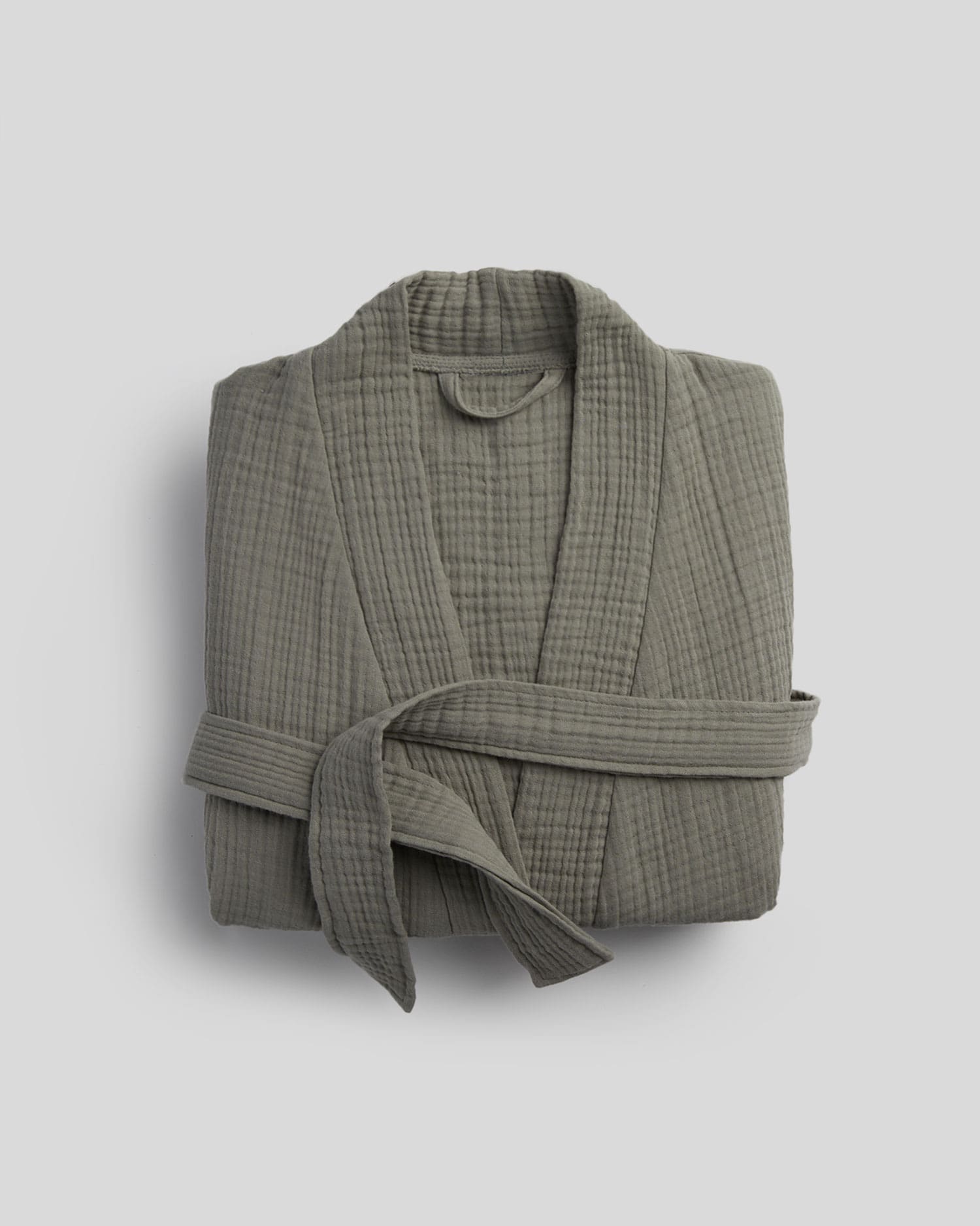 Cloud Cotton Robe Moss