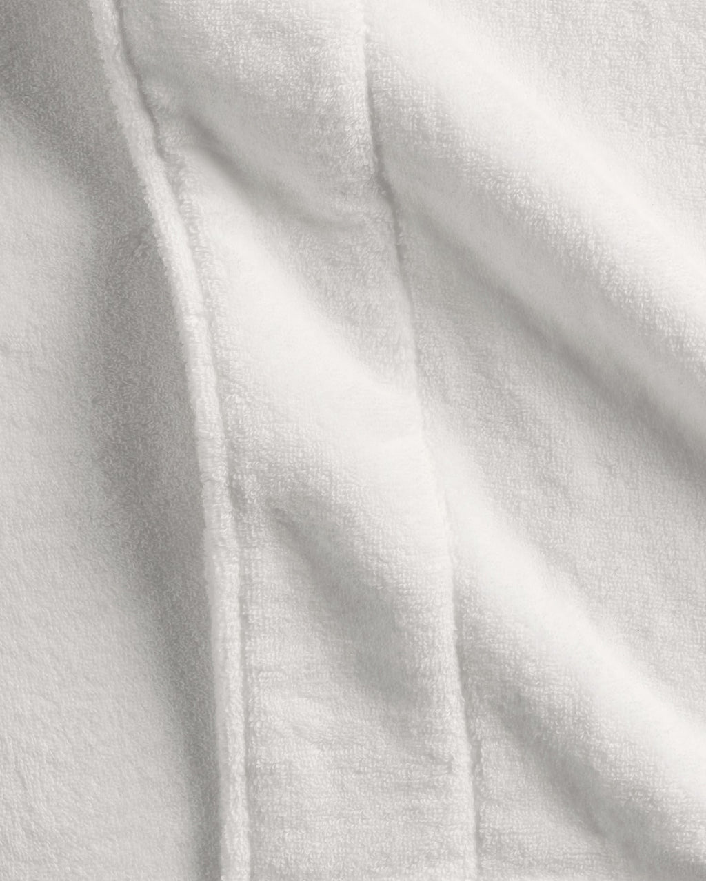 Classic Plush Cotton Terry Robe White