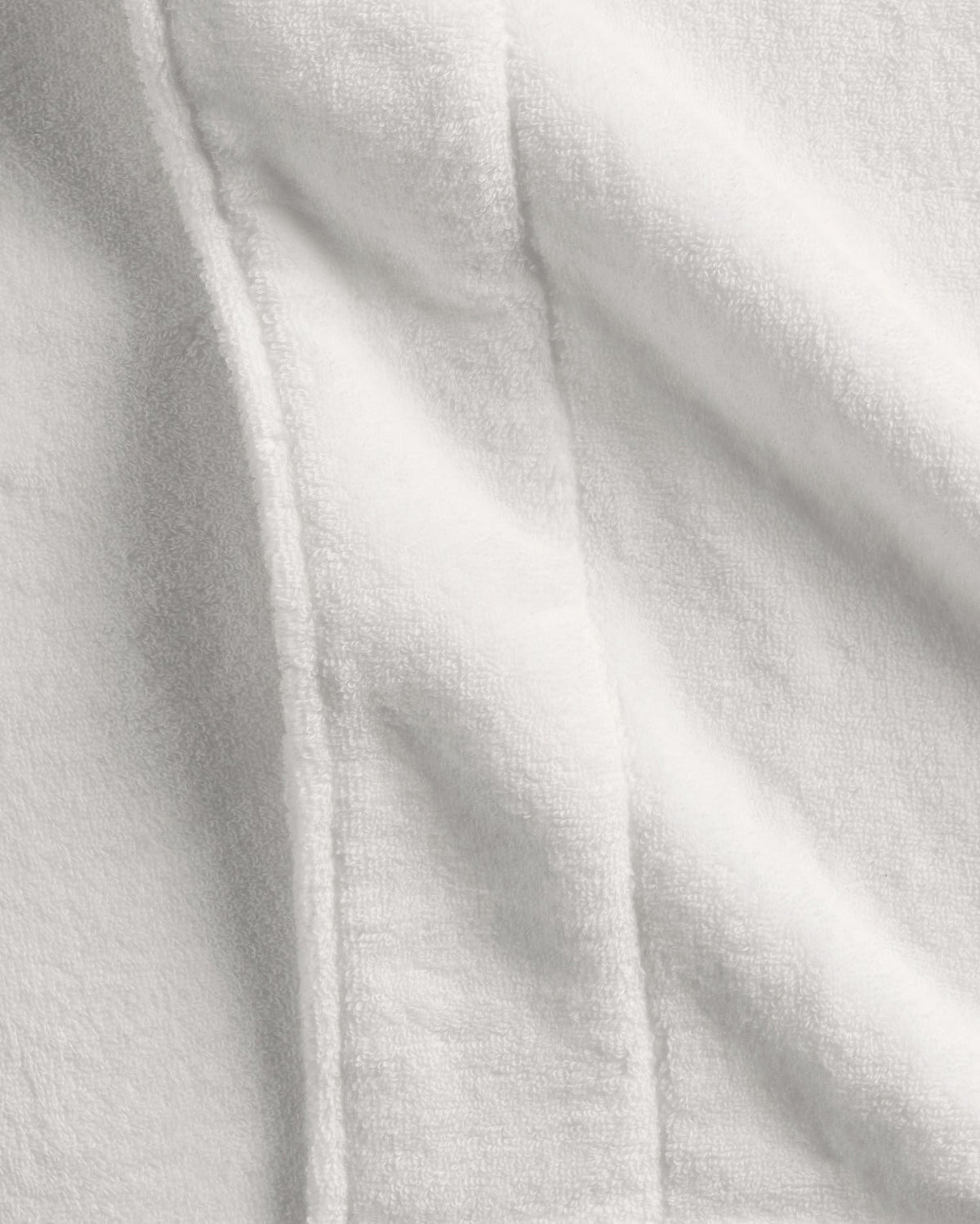 Classic Plush Cotton Terry Robe White