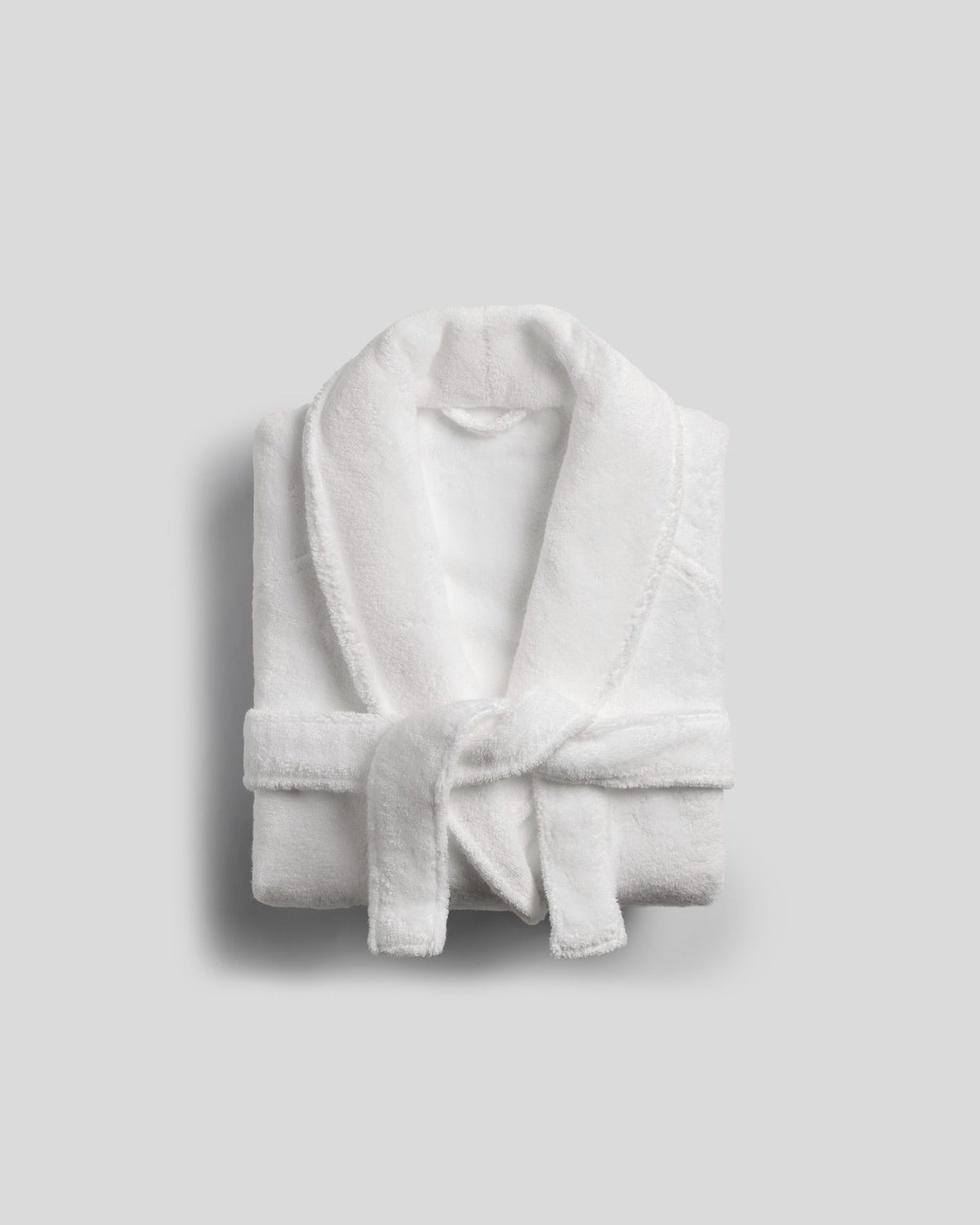 Classic Plush Cotton Terry Robe White