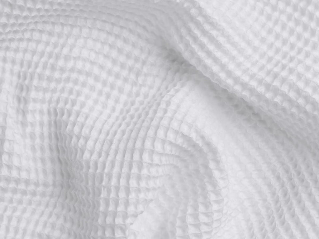 Waffle Robe White