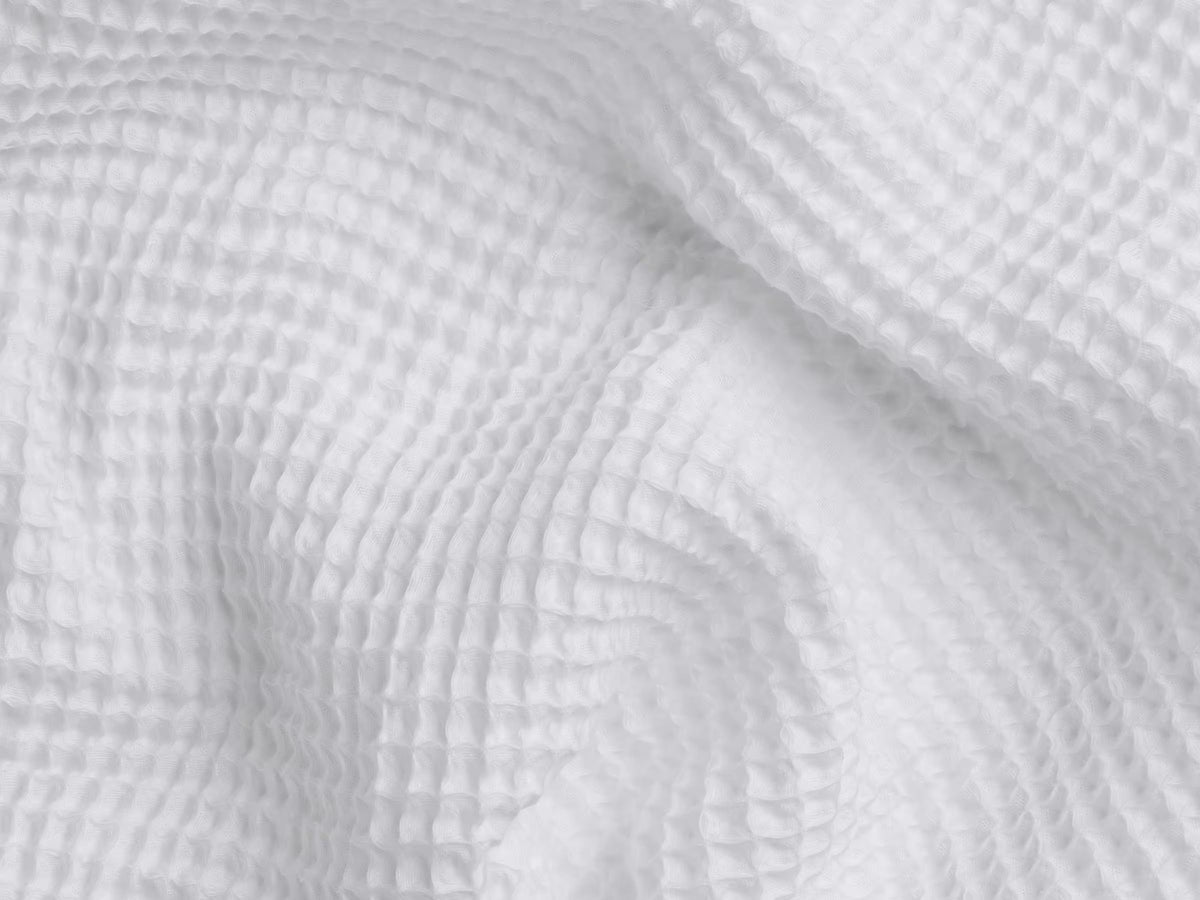 Waffle Robe White